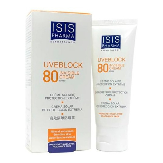 Uveblock Spf 80 Invisible Cream