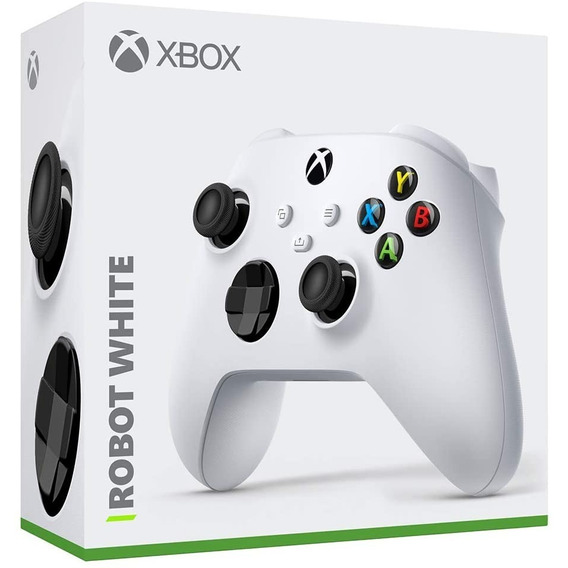 Controlador de joystick inalámbrico Microsoft Xbox X/s, blanco