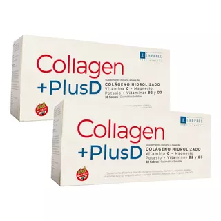 Colageno Plus D Potasio Magnesio Vitamina C Y D3 60 Sobres