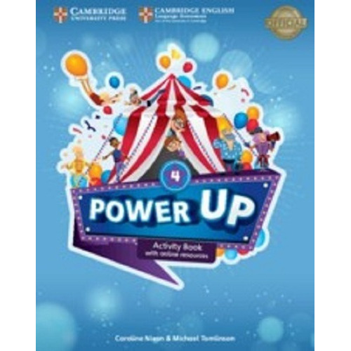 Power Up 4, De Activity Book. Editorial Cambridge, Tapa Blanda En Inglés