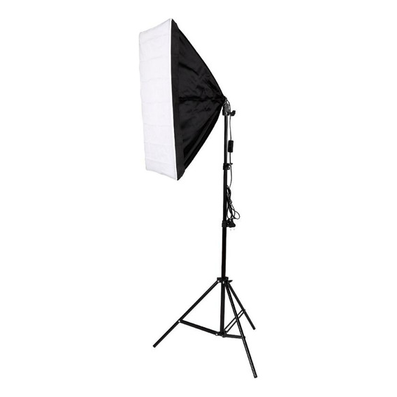 Softbox Luz Para Fotografia Video Con Atril 4 Portalamparas