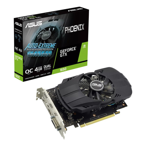 Tarjeta Video Asus Phoenix Gtx1650 4gb Gddr6 Evo Oc Gamer