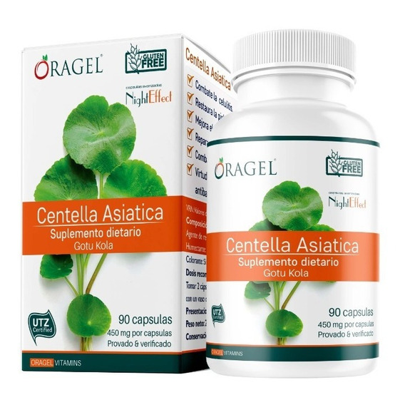 Centella Asiatica Oragel 90 Capsulas Superoferta++