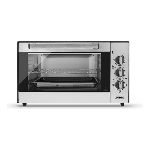 Horno Grill Atma 91hga3021n Eléctrico 1200w 30l En Plateado