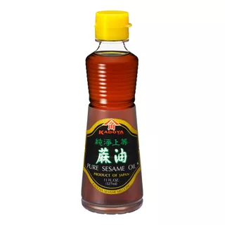 Aceite De Sesamo Puro Ajonjoli Kadoya 327ml Japón