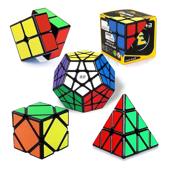 Kit De 5 Cubo Rubik Profesional Apto Para Principiantes