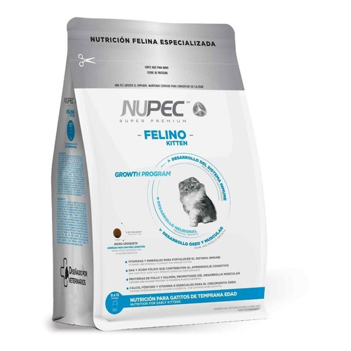 Nupec Felino Kitten Para Gato De Temprana Edad Bolsa 1.5kg