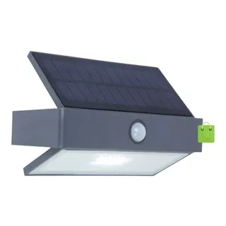 Luz Led Exterior Con Panel Solar Detector Movimiento P9106