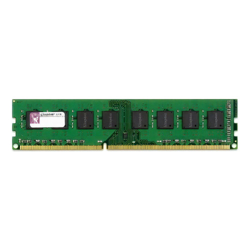Memoria RAM ValueRAM color verde 4GB 1 Kingston KVR21N15S8/4