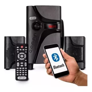 Home Theater 2.1 Caixa De Som Bluetooth Soundbar Usb P2 Tv 