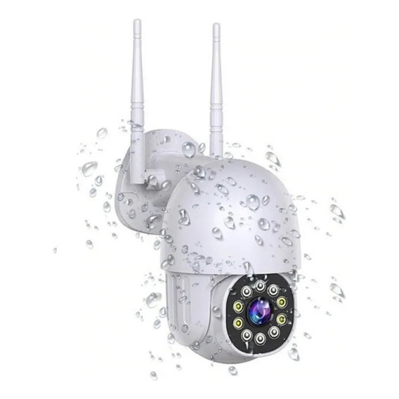 Camara Ip Seguridad  Exterior 1080 Domo 360 Land Wifi 16leds