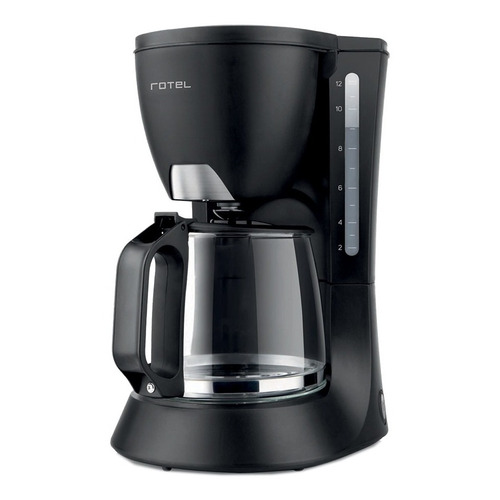 Cafetera Rotel Plus Inox 900w  Color Negro