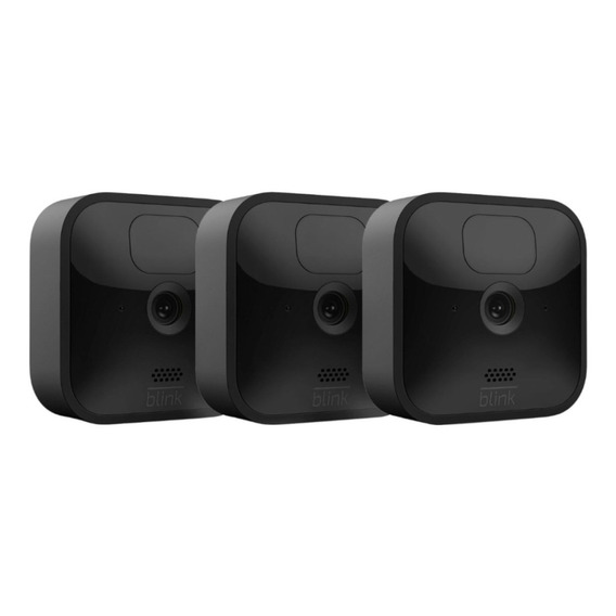 Cámaras De Seguridad Blink Exteriores Full Hd Alexa 3 Pack