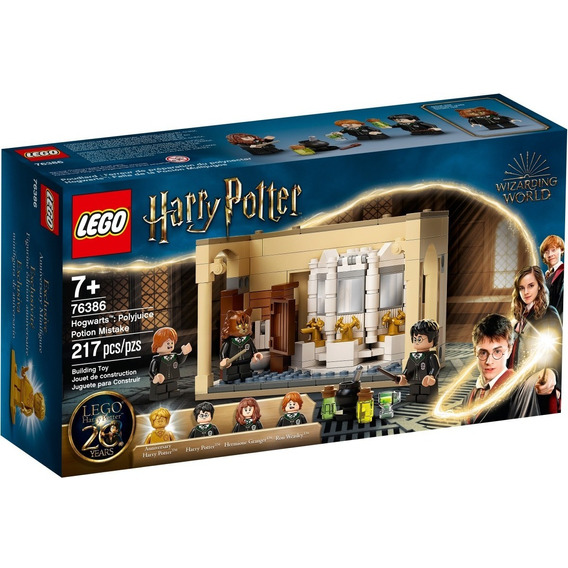 Lego Harry Potter - Hogwarts: Fallo De La Poción Mul (76386) Cantidad de piezas 217