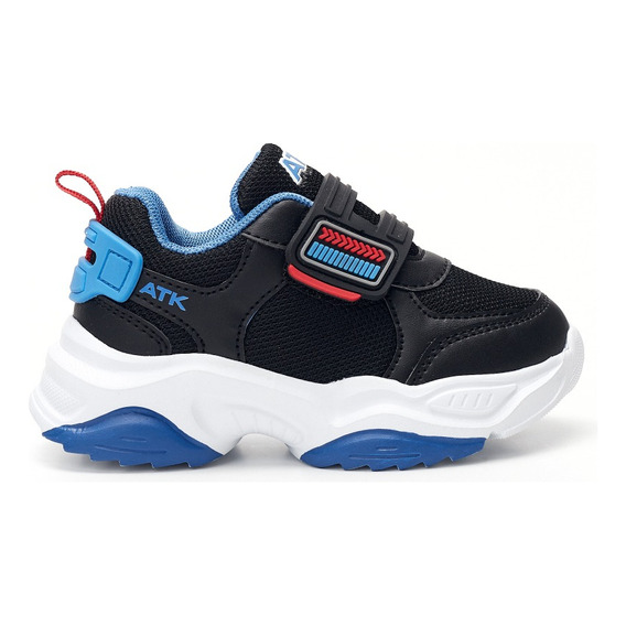 Zapatilla Deportiva Azul Y Negra Ayri Niños Atomik