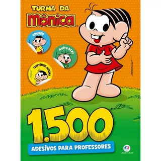 1500 Adesivos Para Professores - Turma Da Mônica, De Cultural, Ciranda. Ciranda Cultural Editora E Distribuidora Ltda., Capa Mole Em Português, 2019