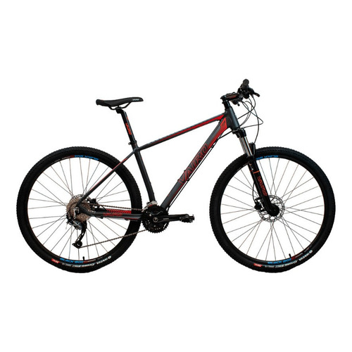 Mountain bike Vairo XR 5.0  2020 L 27v color negro/rojo  