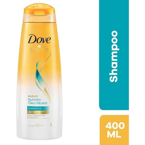Shampoo Dove Nutritive Oleo - Micelar 400ml Gran Oferta !!