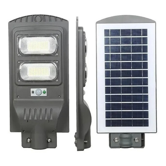 Lámpara Solar 60w Luminaria Suburbana Alumbrado Con Brazo