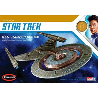 Polar Lights 961 Star Trek U.s.s. Discovery Ncc-1031 1:2500