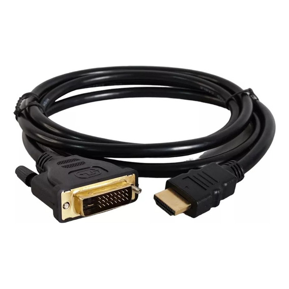 Cable Dvi D 24+1 Macho A Hdmi Pvc 1,5 Metros Bidireccional