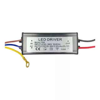 Led Driver Corriente Constante Ip65 70w 28-38vdc 2100 Ma