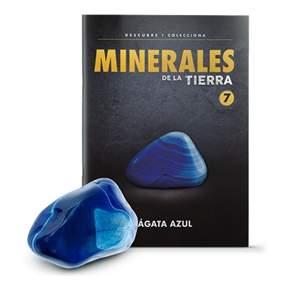 Minerales De La Tierra Agata Azul Coleccionable El Comercio