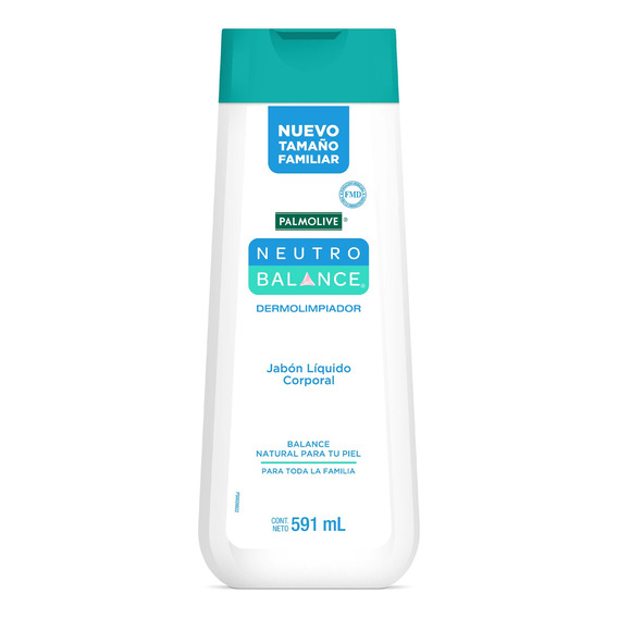 Jabón Corporal Palmolive Neutro Balance Dermolimpiador 591ml