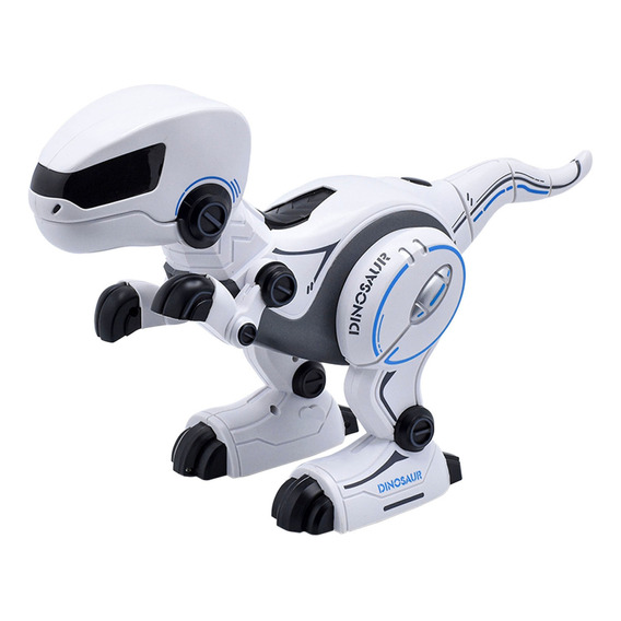 Dinosaurio Robot Tiranosaurio Smart Toy Logic Color Blanco Personaje Dinosaurios