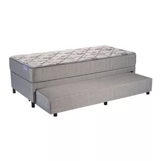 Sommier Marinero Inducol Agra  90x190 + 1 Almohada Color Gris