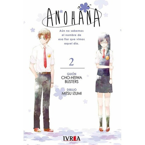 Manga Anohana Vol. 2 Ivrea Argentina