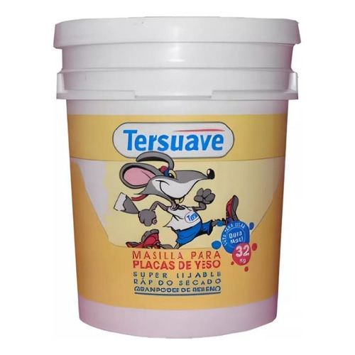 Tersuave Masilla Para Placa Yeso 32 Kg