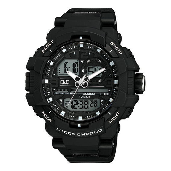 Reloj Para Hombre Q&q Gw86j010y Negro