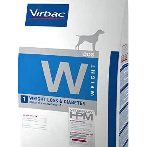 Alimento Virbac Veterinary HPM Weight Loss & Diabetes para perro en bolsa de 12kg