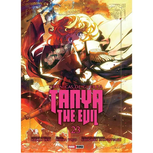 Tanya The Evil N.23 Cronicas De Guerra: Tanya The Evil, De Chika Toujou. Serie Tanya The Evil, Vol. 23. Editorial Panini, Tapa Blanda En Español, 2022