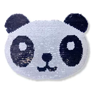 Personalize Sua Roupa: Aplique Costura Panda Cabeça Premium