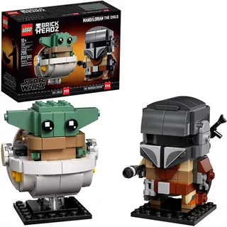 Blocos De Montar Legostar Wars The Mandalorian & The Child 295 Peças Em Caixa