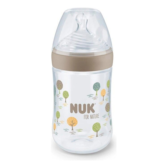 Mamadera Nuk For Nature 260ml- M Gold Mate