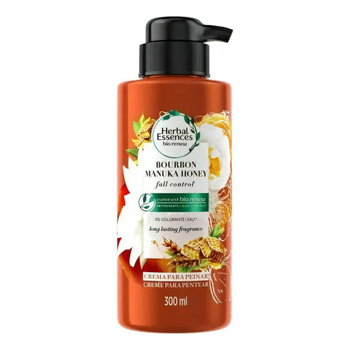 Herbal Essences Bourbon Manuka Honey Crema P/peinar X 300 Ml