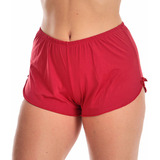 Kit 3 Shorts Microfibra Romantic Pijama Dormir Confortável