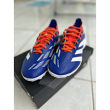 adidas Predator League Campo Masculino Tênis Azul 40 Br