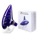 Ohuhu Zelda Ocarina Con Libro De Canciones (canciones De ...