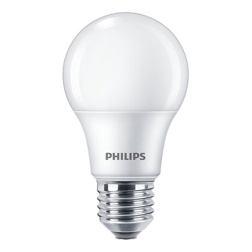 Ampolleta Led Philips E27 Bulb Ecohome Luz Cálida 7w 3000k