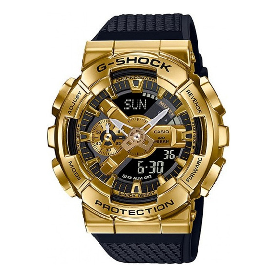 Reloj Casio G Shock Metal Bezel Gold Original Time Square