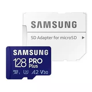Tarjeta Microsd 128gb Samsung Pro Plus 4k 180mb/s 130mb/s U3