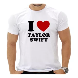 Camisa Camiseta Taylor Swift Eu Amo Taylo Brasil Exclusiva
