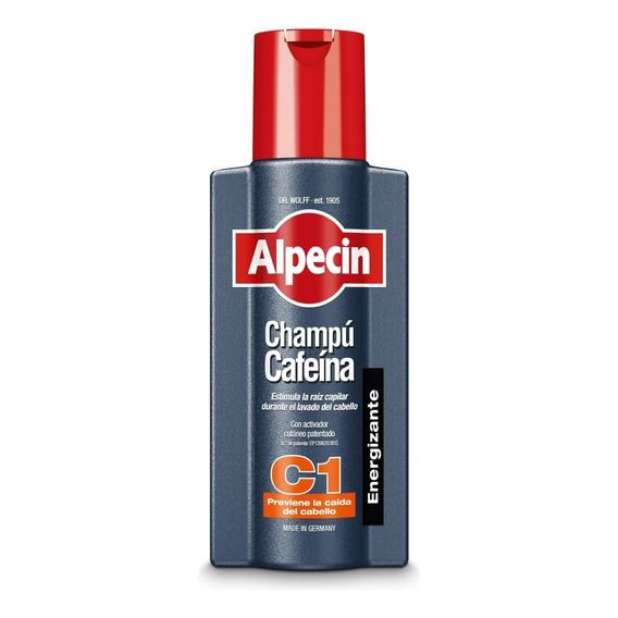 Shampoo Alpecin Cafeína C1 Anticaída 250ml