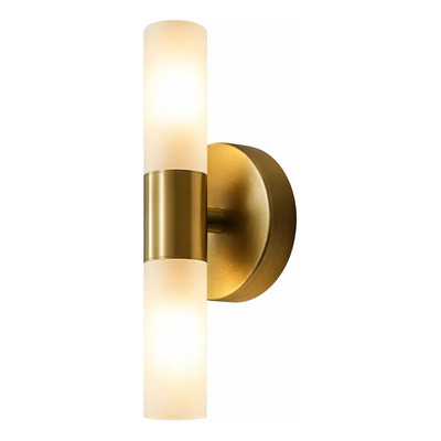 Aplique Moderno Led Tower 2 Dorado Diseño Luz Desing Dorado