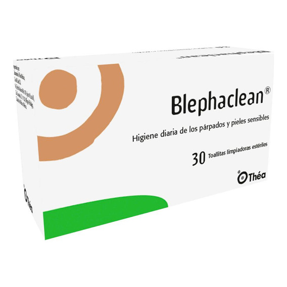 Blephaclean Toallitas Limpiadoras Estériles Caja Con 30 Piez