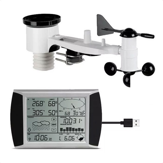 Estacion Meteorologica Digital Lcd Luz Sensor Clima Reloj